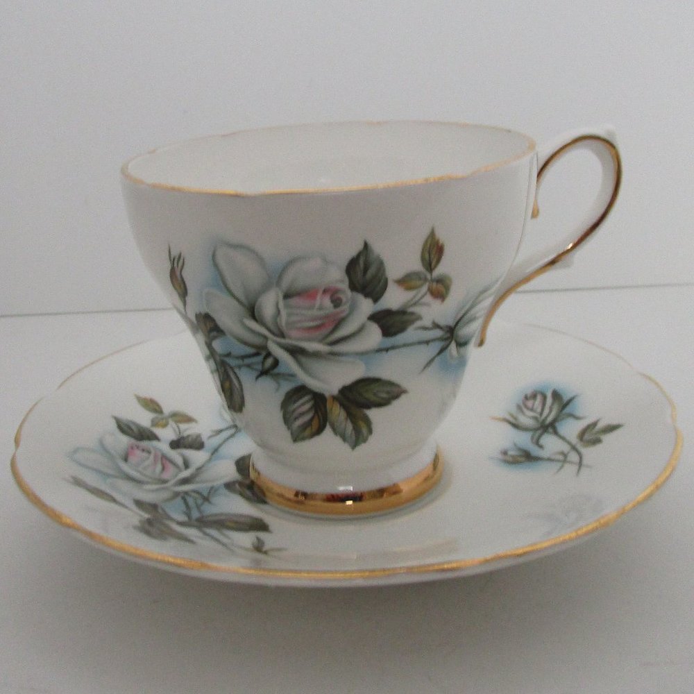 vintage tea cup and saucer